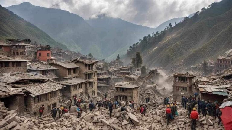 Nepal Rocked by Earthquake